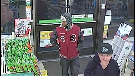 Suspects sought in connection with 2 armed robberies in under an hour, police say 